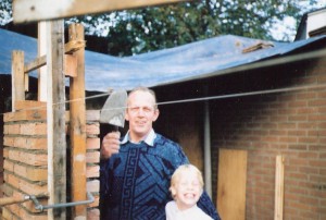 Bert Kusters met Boy 1990