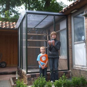 Kleinzoons Christopher en Hugo.