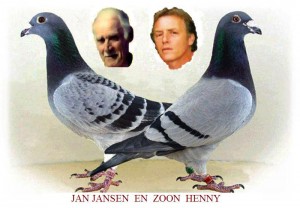 Samen met mijn vader.