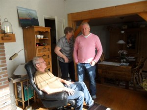 Op bezoek bij vrienden Jan en Hennie de Ruiter