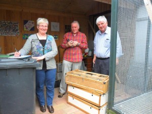 Inge en Hans Joachim Dieckman Germany. Op Bezoek